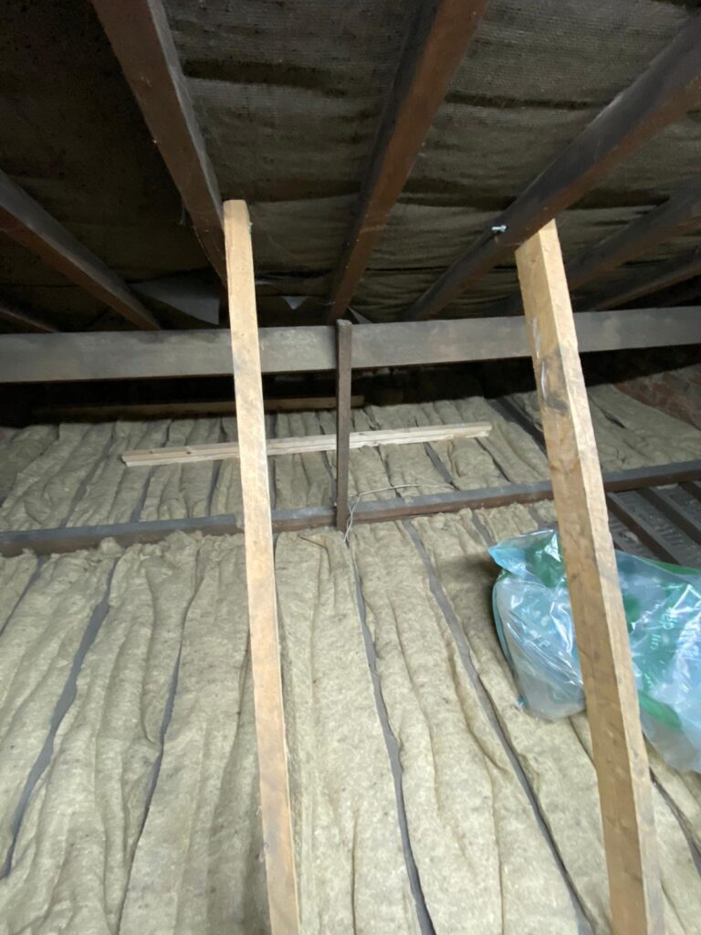 Loft insulation installed by TG Loft Boarding